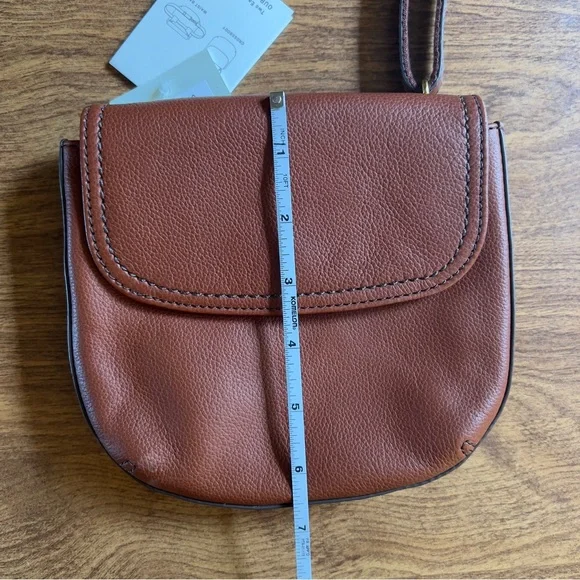 Fossil NWT Women’s Medium Brown Leather Convertible Fannie Mini Crossbody bag